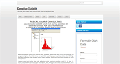 Desktop Screenshot of konsultanstatistik.com